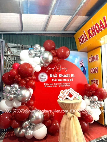 Trang Trí Khai Trương Cửa Hàng Đồ Mẹ Và Bé