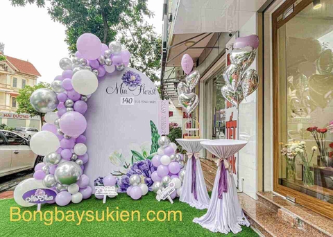 Trang trí khai trương cửa hàng hoa tươi