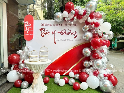 Trang Trí Khai Trương Cửa Hàng Long Biên