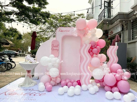 Trang Trí Khai Trương Cửa Hàng Mỹ Phẩm Đẹp