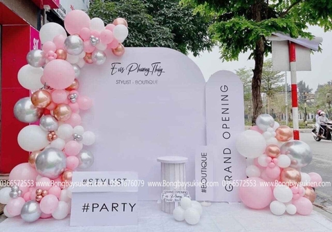 Trang Trí Khai Trương Cửa Hàng Shop Quần Áo