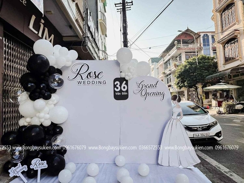 Trang Trí Khai Trương Cửa Hàng Váy Cưới