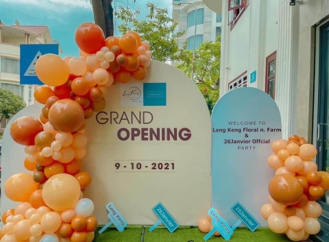 Trang trí khai trương cửa hàng