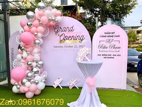 Bí quyết trang trí khai trương đơn giản