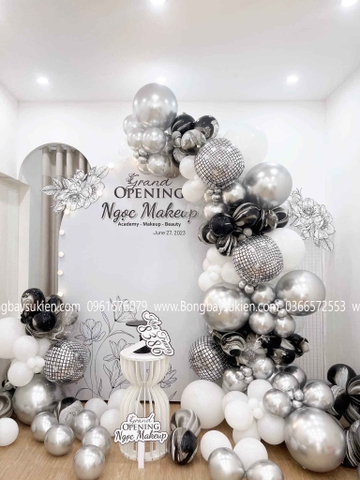 Trang Trí Khai Trương Makeup Academy Đẹp