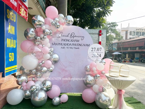 Trang Trí Khai Trương Phòng Khám Sản Phụ Khoa