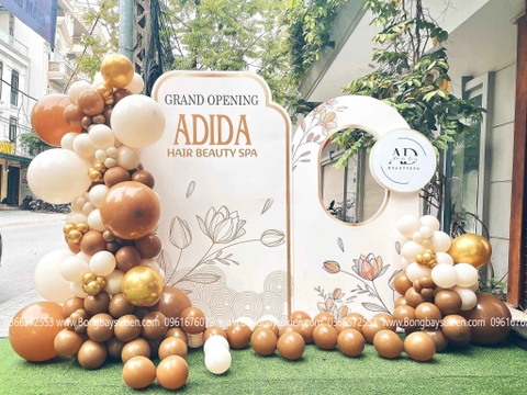 Trang Trí Khai Trương Salon Tóc Và Spa