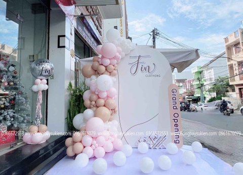 Trang Trí Khai Trương Shop Thời Trang 06
