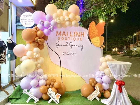 Trang Trí Khai Trương Shop Thời Trang Giá Rẻ