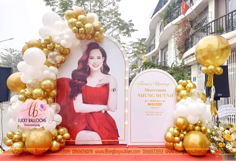 Trang trí khai trương showroom