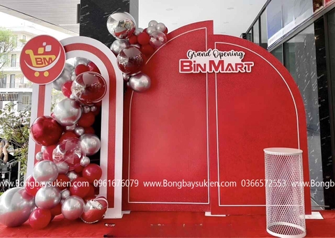 Trang Trí Khai Trương Siêu Thị Cửa Hàng