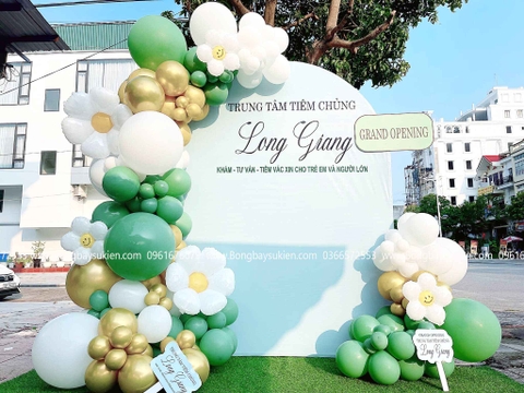 Trang Trí Khai Trương Trung Tâm Tiêm Chủng