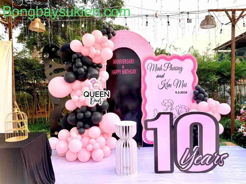 Trang Trí Kỷ Niệm Ngày Cưới Anniversary Đẹp