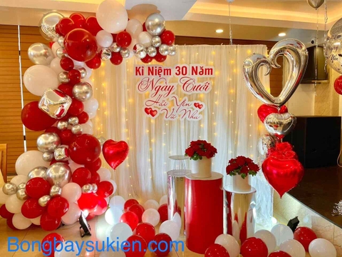 Trang Trí Kỷ Niệm Ngày Cưới Tại Thanh Xuân