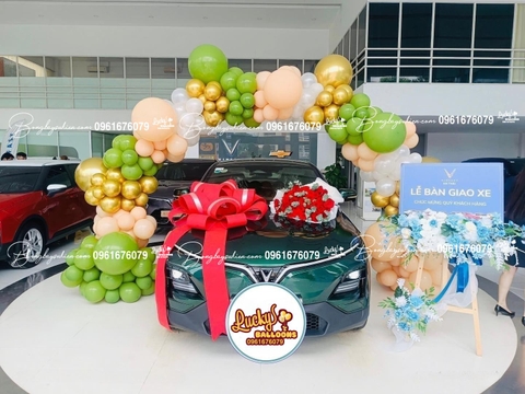Trang Trí Lễ Bàn Giao Xe Ô Tô Chuyên Nghiệp