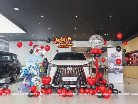 Trang Trí Lễ Bàn Giao Xe Ô Tô GAC Long Biên Hà Nội