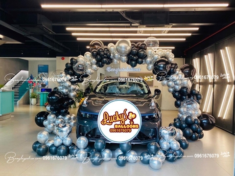 Trang Trí Lễ Giao Xe Ô Tô Cổng Bóng Bay
