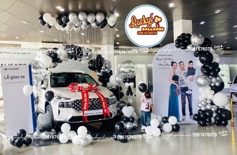 Trang Trí Lễ Giao Xe Ô Tô Hyundai