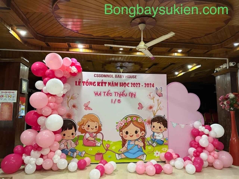 Mẫu Trang Trí Lễ Tổng Kết Năm Học tại Ba Đình 06