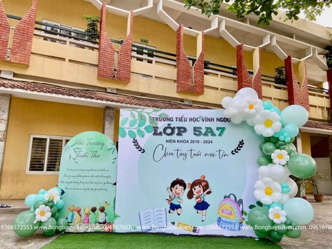 Dịch Vụ Trang Trí Lễ Tổng Kết Năm Học Tại Hà Đông