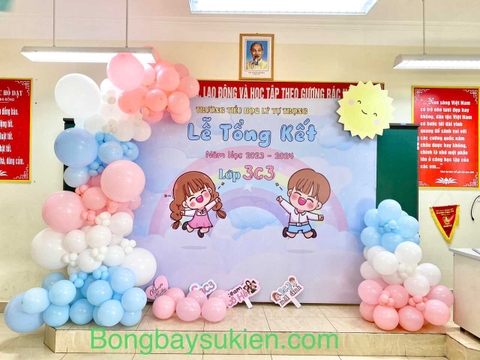 Mẫu Trang Trí Lễ Tổng Kết Năm Học tại Tây Hồ 04