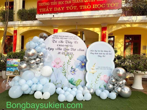 Trang Trí Ngày Nhà Giáo Việt Nam Tại Tây Hồ