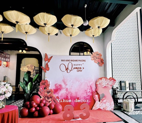 trang trí ngày phụ nữ việt nam 20 tháng 10 1