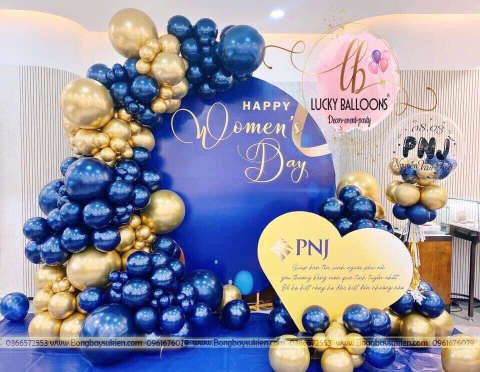 trang trí ngày phụ nữ việt nam công ty