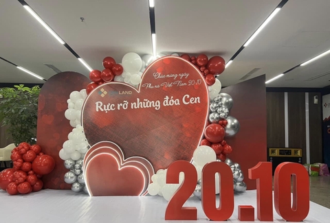 Trang Trí Ngày Phụ Nữ Việt Nam Tại Tây Hồ 9