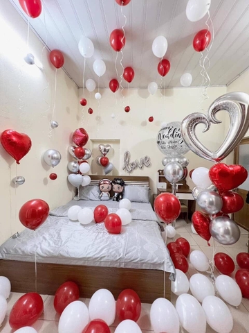 Trang Trí Phòng Cưới Bằng Bóng Bay Đẹp 1