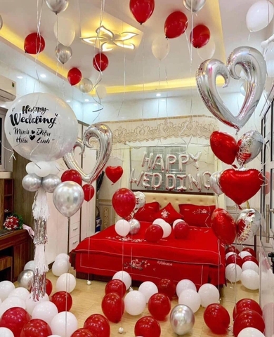 Trang Trí Phòng Cưới Đẹp Tại Phố Xốm