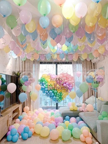 Trang trí sinh nhật bằng bóng bay jumbo