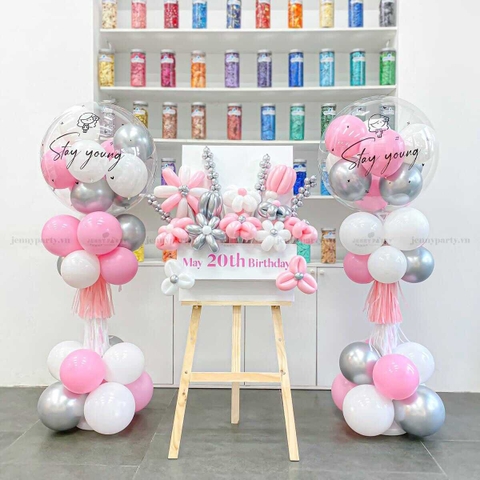 Trang trí sinh nhật bằng bóng bay trọn gói