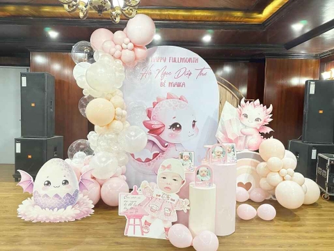 Trang Trí Sinh Nhật Bé Gái 1 Tuổi Giá Rẻ