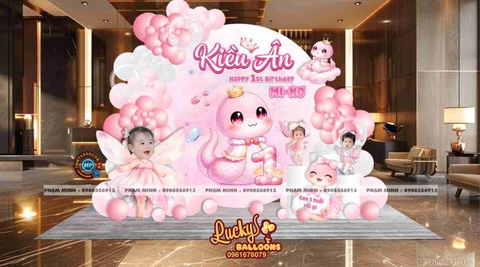 Trang Trí Sinh Nhật Bé Gái Cầu Giấy