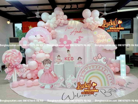 Trang Trí Sinh Nhật Bé Gái Chủ Đề Công Chúa