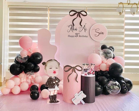 Trang Trí Sinh Nhật Bé Gái Giá Rẻ 10