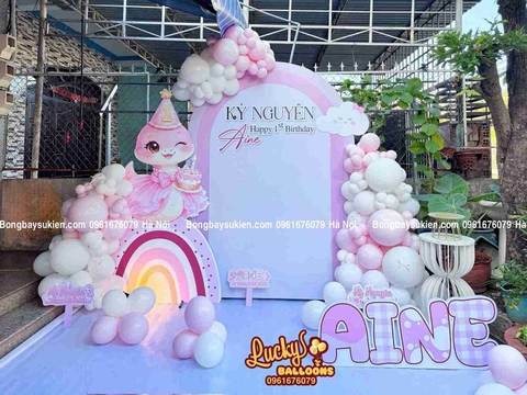 Trang Trí Sinh Nhật Bé Gái Hà Đông