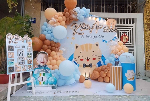 Gợi Ý Trang Trí Sinh Nhật Bé Trai 1