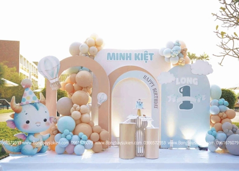 Trang Trí Sinh Nhật Bé Trai 1 Tuổi Tuổi Thìn