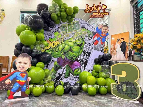 Trang Trí Sinh Nhật Bé Trai Ba Đình