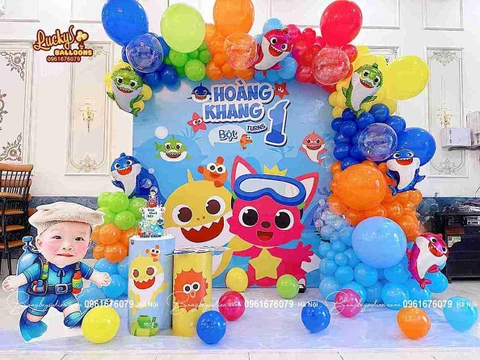 Trang Trí Sinh Nhật Bé Trai Đơn Giản Mà Đẹp