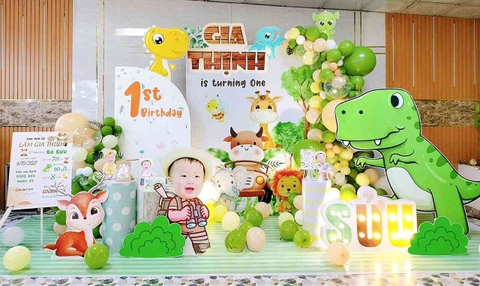 Trang Trí Sinh Nhật Bé Trai Theo Chủ Đề 1