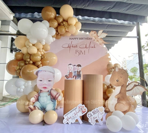 Trang Trí Sinh Nhật Bé Trai Theo Chủ Đề Rồng