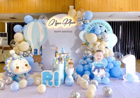 Trang Trí Sinh Nhật Bé Trai Tuổi Rồng 02