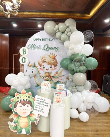 Trang Trí Sinh Nhật Bé Trai Tuổi Rồng Giá Rẻ