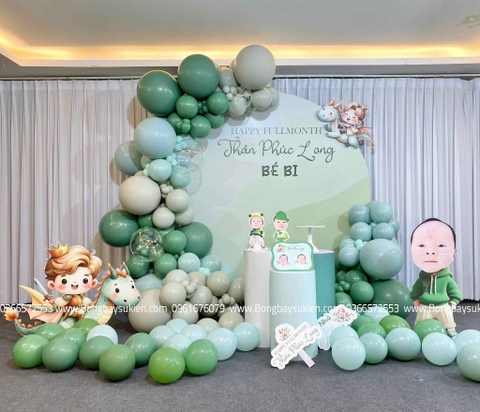 Trang Trí Sinh Nhật Bé Trai Tuổi Thìn 02