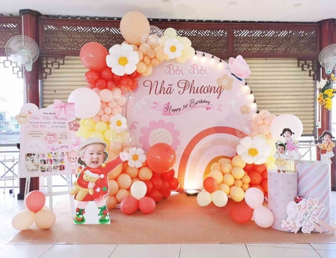 Trang Trí Sinh Nhật Cho Bé Gái 1 Tuổi Đơn Giản 15