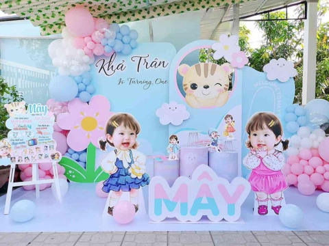 Trang Trí Sinh Nhật Cho Bé Gái Giá Rẻ 1