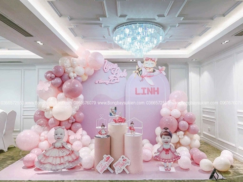 Trang Trí Sinh Nhật Cho Bé Gái Tuổi Rồng Đẹp